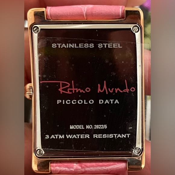 Ritmo Mundo Women watch. Picolo data style. BRAND NEW, still with plastic covers - Picture 6 of 7